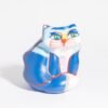 Escultura Gatos Azul recriação tridimensional série icônica Aldemir Martins felinos famosos arte nacional