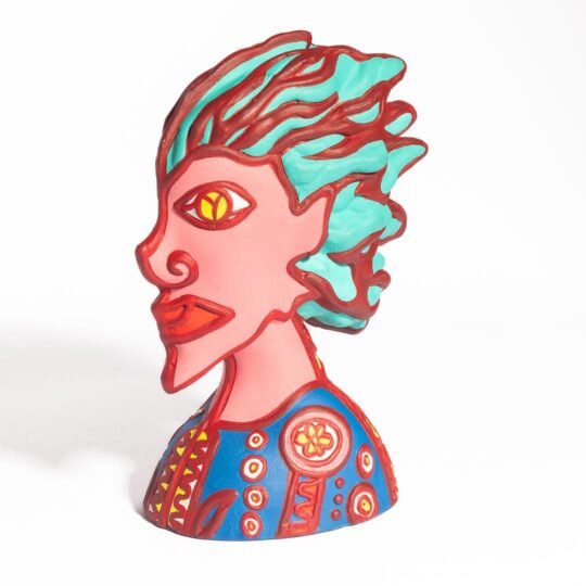Escultura Nossa Senhora das Flores recriação tridimensional obra José Roberto Aguilar iconografia mariana surrealista