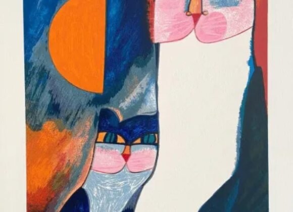 Gatos – pai e filho – Aldemir Martins