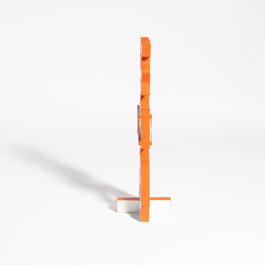 Escultura Torre Branca recriação tridimensional obra Rubem Valentim minimalismo espiritual Oxalá pureza ancestral