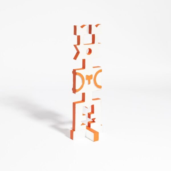 Escultura Torre Branca recriação tridimensional obra Rubem Valentim minimalismo espiritual Oxalá pureza ancestral